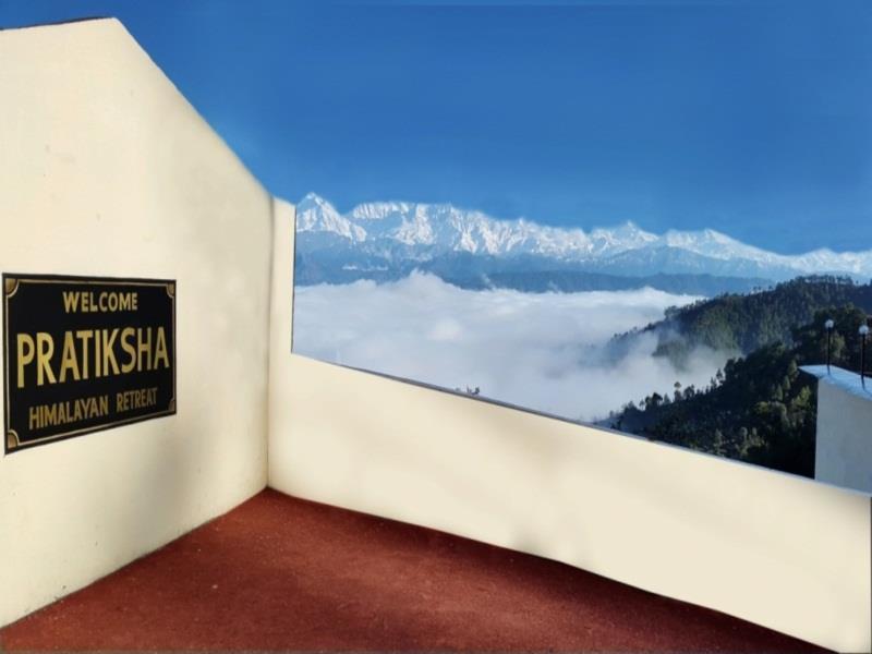 מלון קאוסאני Pratiksha Himalayan Retreat מראה חיצוני תמונה